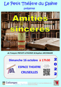 Amitiés sincères